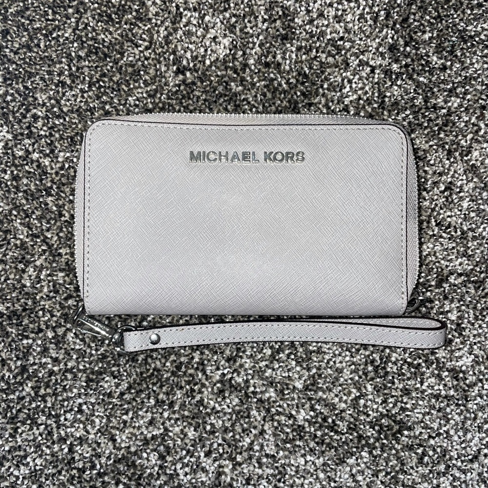 Grey Michael Kors wallet